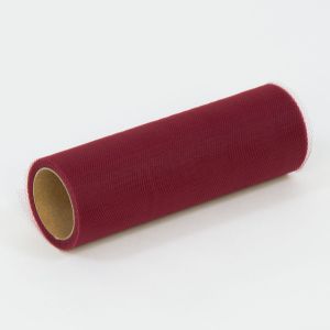 Tiul w rolce 15cm x 10y burgund